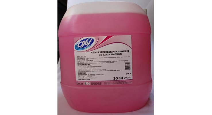 OXY CİLALI YÜZEYLER İÇİN TEMİZLİK VE BAKIM MAD.30 KG
